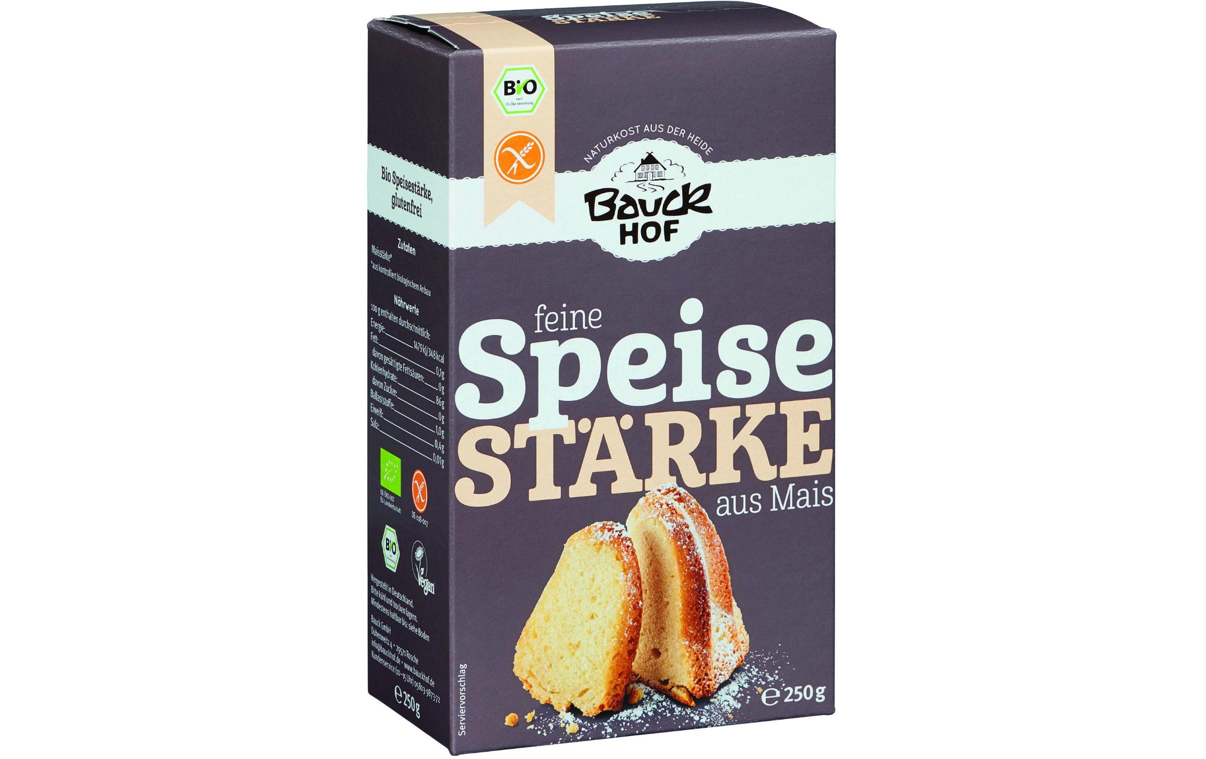 Bauck Mühle Bio Speisestärke sehr fein glutenfrei 250 g