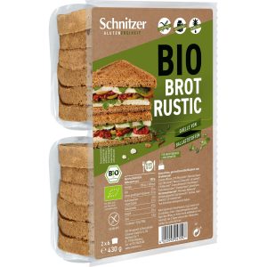 Schnitzer Brot Bio Toastbrot Rustic 430 g