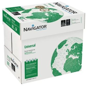 Fischer Papier Kopierpapier Druckerpapier Navigator A4 80 g/m² 1 Palette