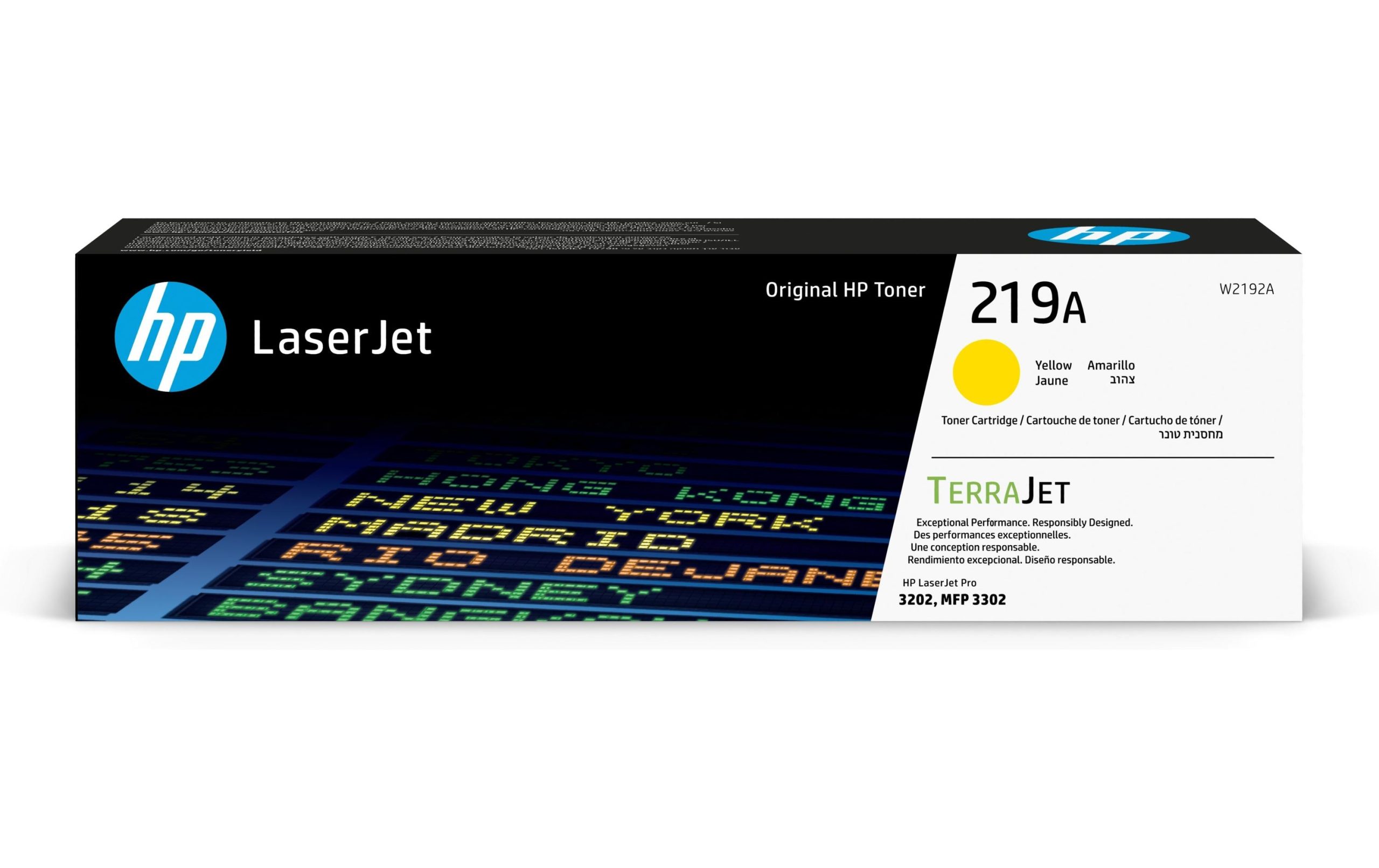 HP Toner 219A (W2192A) Yellow
