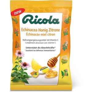 Ricola Bonbons Echinacea Honig Zitrone 75 g