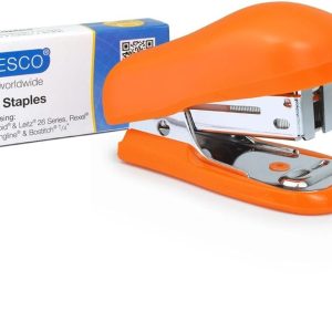 Rapesco Heftgerät Bug Mini 12 Seiten, Orange