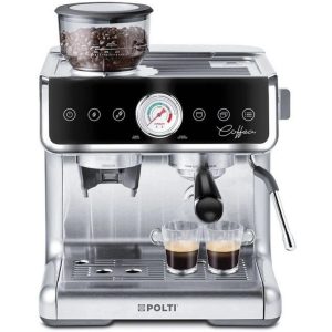 Polti Siebträgermaschine Coffea G50S Silber