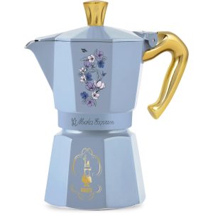 Bialetti Espressokocher Bridgerton Moka Express 6 Tassen