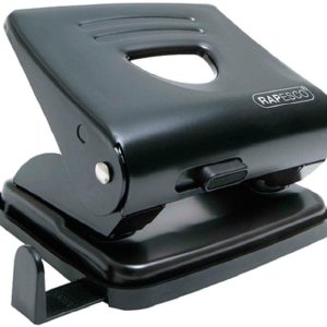 Rapesco Locher 825 25 Seiten, Schwarz