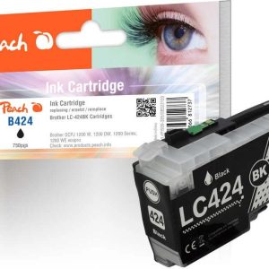 Peach Tinte Brother LC-424BK Black