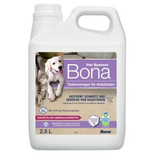 Bona Bodenreiniger Pet System für Holzböden, 2.5 l