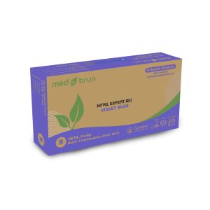 MedBrun Nitril Expert Bio XL, Blauviolett, 100 Stk