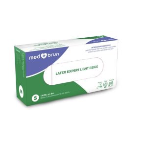 MedBrun Latex Expert M, Beige, 100 Stk