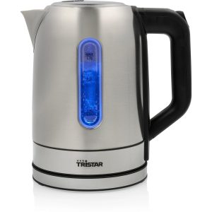 Tristar Wasserkocher WK-1344 1.7 l, Schwarz/Silber