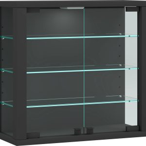 VCM Vitrine Vitrosa S 42.6 x 39.9 cm, Anthrazit