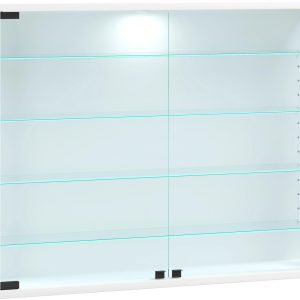 VCM Vitrine Vitrosa L 82.6 x 59.9 cm, Weiss