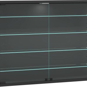 VCM Vitrine Vitrosa L 82.6 x 59.9 cm, Anthrazit