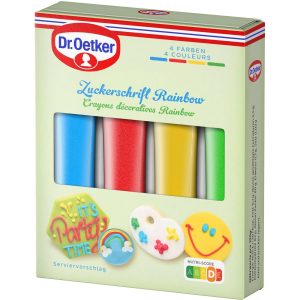 Dr.Oetker Lebensmittelfarbenstifte Rainbow Blau/Rot/Grün/Gelb