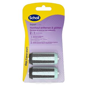 Scholl Hornhautentferner-Aufsatz Velvet Smooth Wet&Dry stark
