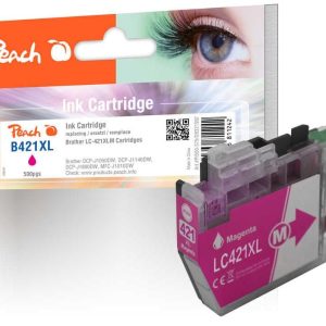 Peach Tinte Brother LC-421XLM Magenta
