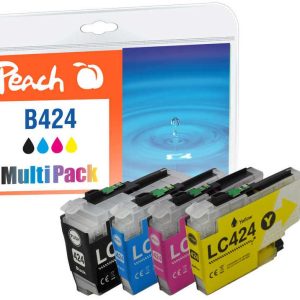 Peach Tinte Brother LC-424 Multipack C/M/Y/BK