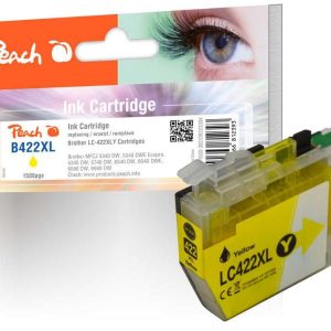 Peach Tinte Brother LC-422XLY Yellow