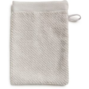 Möve Waschhandschuh Bliss 15 x 20 cm,  Silver Grey