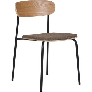 House Nordic Stuhl Estepona 2 Stück, 77 x 51 cm, Braun