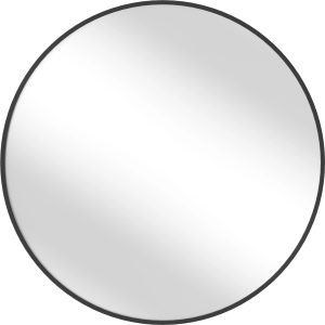 Songmics Spiegel Ø 61 cm, Schwarz