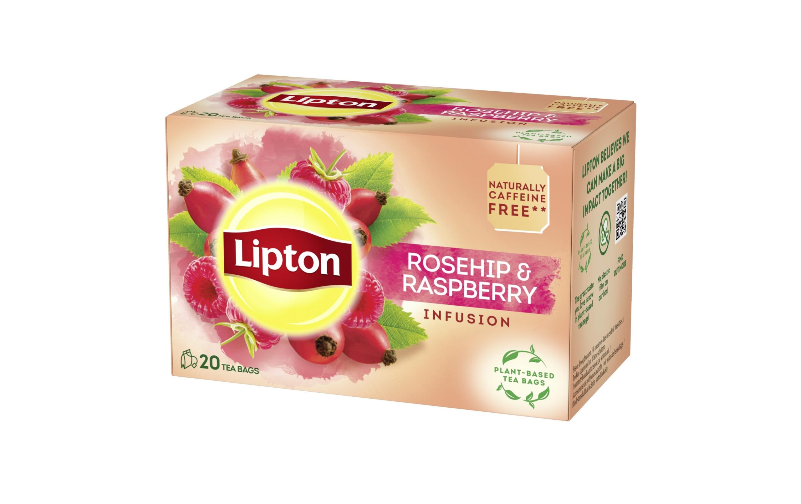 Lipton Teebeutel Roseship & Raspberry 20 Stück