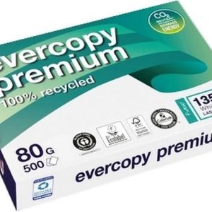 Evercopy Kopierpapier Premium A4, Weiss, 80 g/m², 500 Blatt