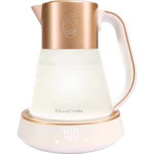 Russell Hobbs Wasserkocher Calm 1.7 l, Weiss/Kupfer