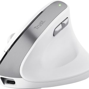 Trust Ergonomische Maus Bayo II Weiss