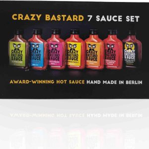 Crazy Bastard Sauce Sauce Set 7 x 100 ml