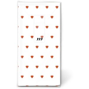 Paper + Design Taschentücher Petits coeurs 4-lagig, 10 Stück