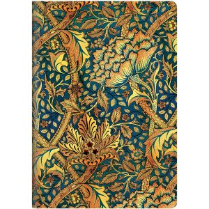 Paperblanks Notizheft Morris Windstoss A5, blanko, mehrfarbig