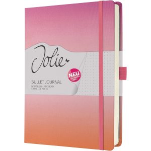 Jolie Notizbuch Journal HC A5, Dot Lineatur, Gradient Sunset