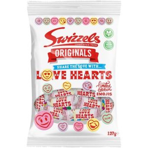 Swizzels Bonbons & Gummibären Love Hearts Mini Rolls 127 g