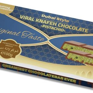 hashtag SCHMECKT Tafelschokolade Viral Knafeh Dubai Vollmilch 100 g