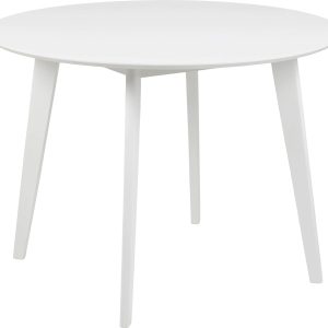 AC Design Tisch Roxby Ø 105 x 76 cm, Weiss