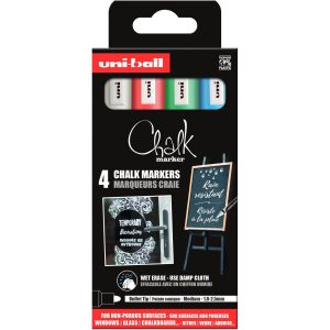 Uni Kreidemarker CHALK 1.8-2.5 mm, 4 Stück
