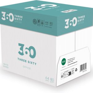 360 Kopierpapier Office A4, Weiss, 80 g/m², 2500 Blatt