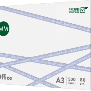360 Kopierpapier Office A3, Weiss, 80 g/m², 500 Blatt