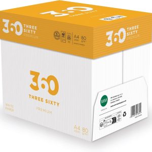 360 Kopierpapier Premium A4, Hochweiss, 80 g/m², 2500 Blatt