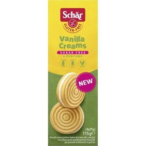 Dr.Schär Vanilla Creams Sugar Free glutenfrei 115 g