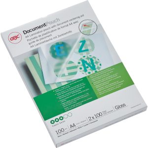 GBC Laminierfolie Premium A4 100 µm, glänzend, 100 Stück