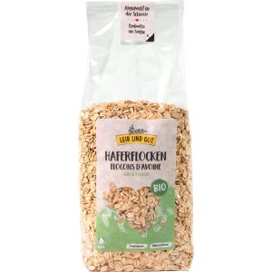 Leib und Gut Bio Hafer Flocken grob 500 g