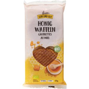 Leib und Gut Bio Honigwaffeln 175 g