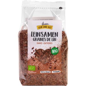 Leib und Gut Bio Leinsamen 400 g