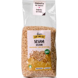 Leib und Gut Bio Sesam ungeschält 350 g