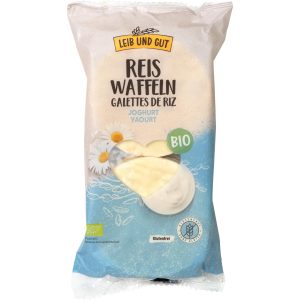 Leib und Gut Reiswaffeln mit Joghurt-Überzug Bio 100 g