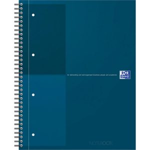 Oxford Notizbuch A4, Liniert, Dunkeltürkis