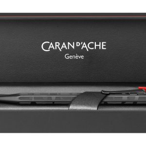Caran d’Ache Kugelschreiber Ecridor Black Lines Medium (M), Schwarz