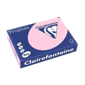Clairefontaine Kopierpapier Trophée A4, 80 g/m², Rosa, 500 Blatt